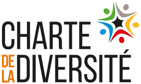 The logo for Charte de la Diversite