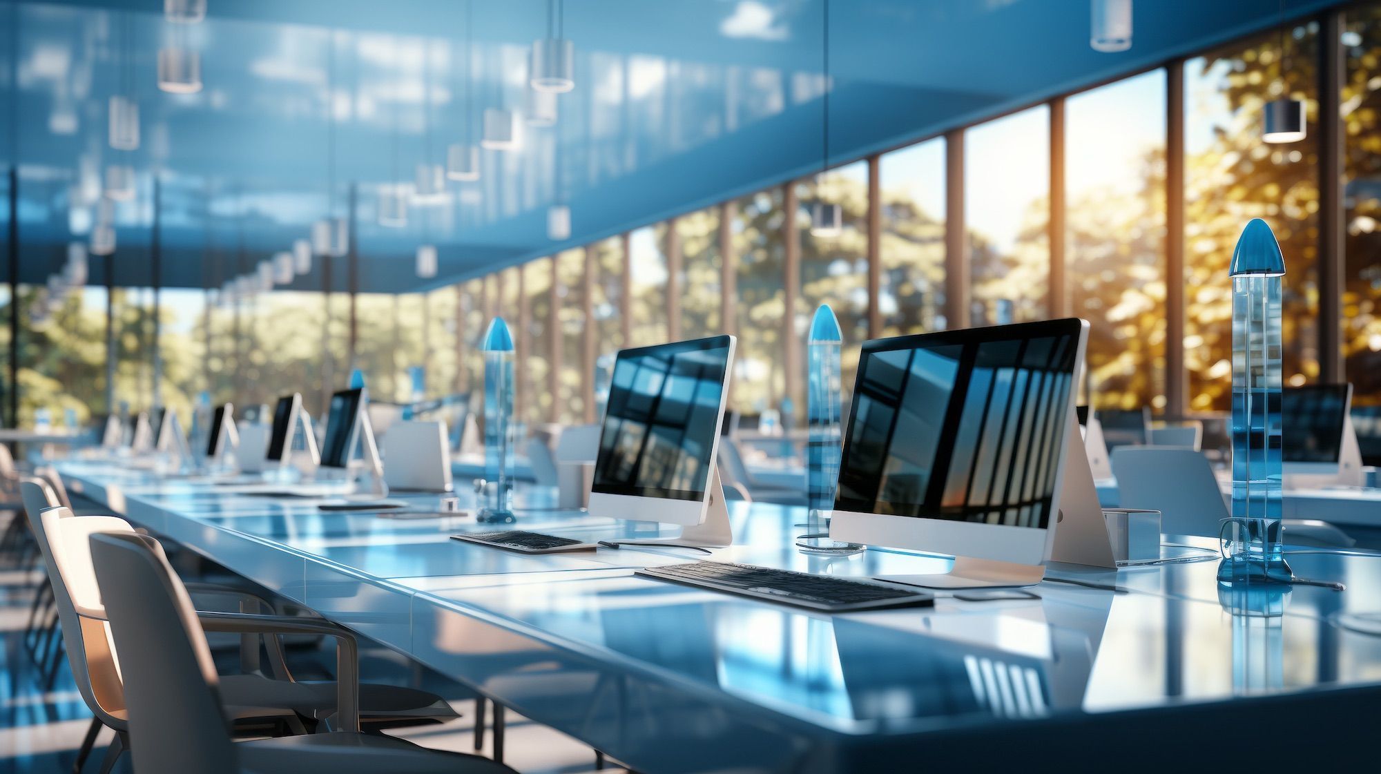 A modern and professional business office
