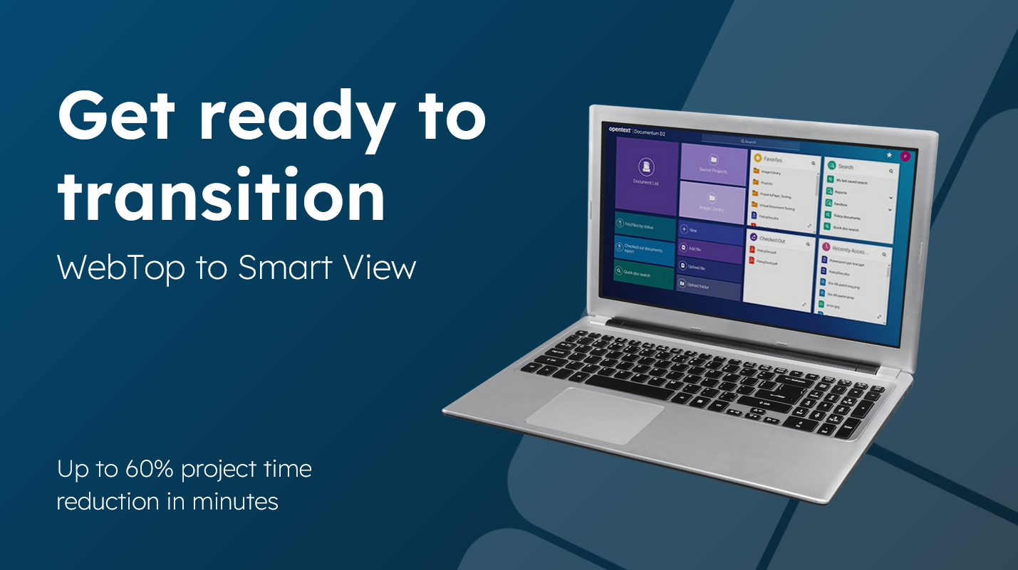 WebTop to Smart View