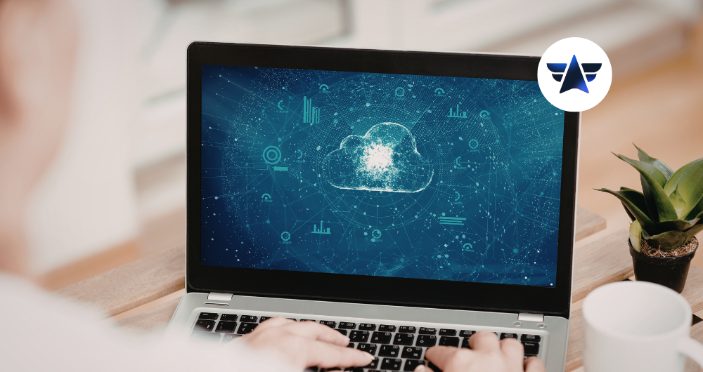 Screen with Aviator logo