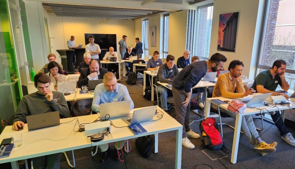 Agent in a Day room of people at the event