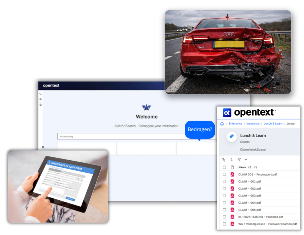 Insurance Use case OpenText